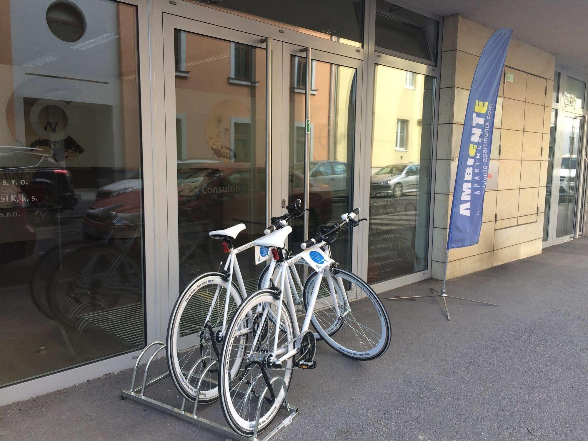 Ambiente Serviced Apartments - Dunajska Bratislava Dış mekan fotoğraf